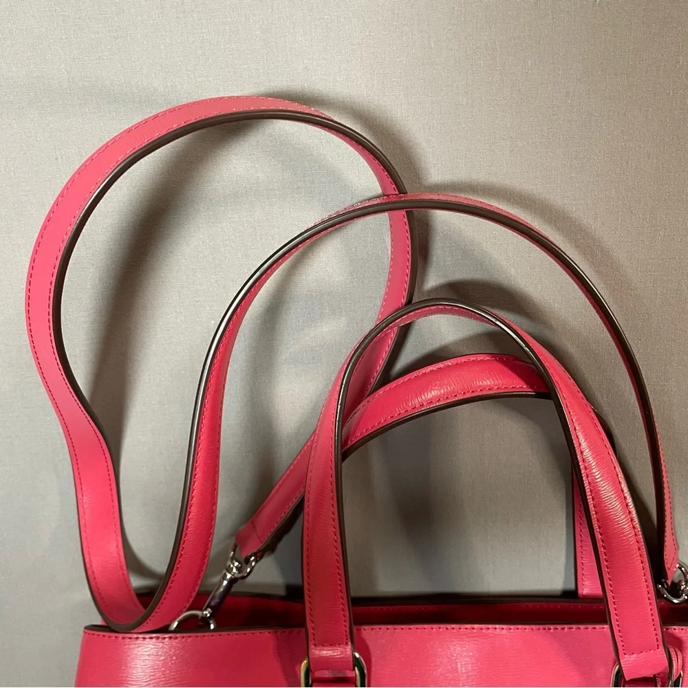 LIKE NEW Lauren Ralph Lauren GORGEOUS Lowell Large Tote/Carry-All - Pink